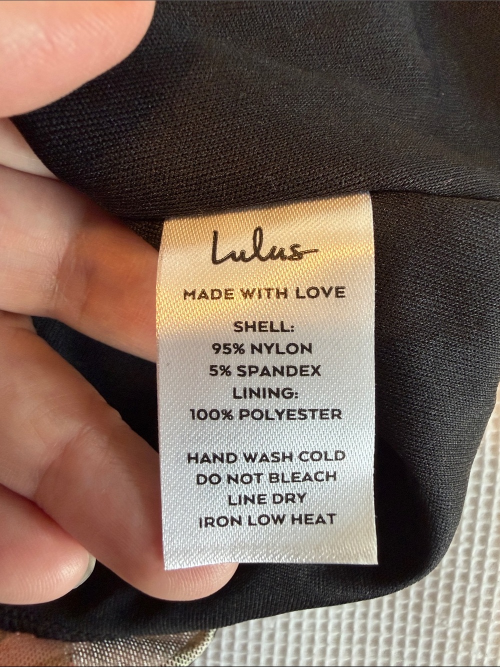 Lulu Floral Ruched Waist Bodysuit Size Small NWT - Picture 7 of 11